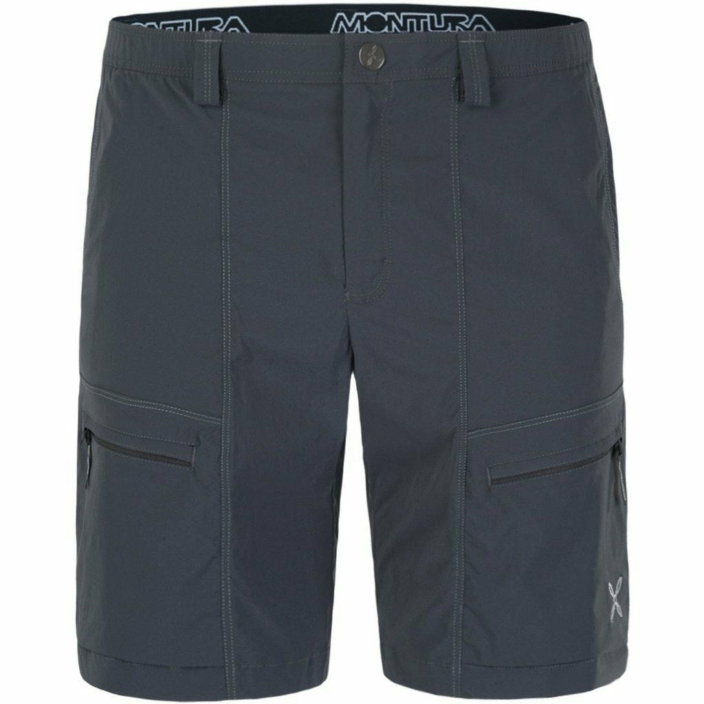 Montura Travel Bermuda Anthracite - Pantaloni Outdoor Uomo - Mud and Snow