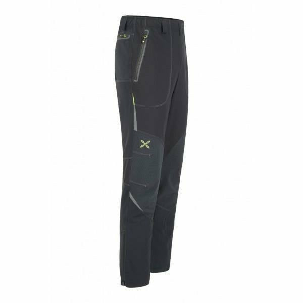 Montura Vertigo Light Pants Man Black - Pantaloni Outdoor - Mud and Snow