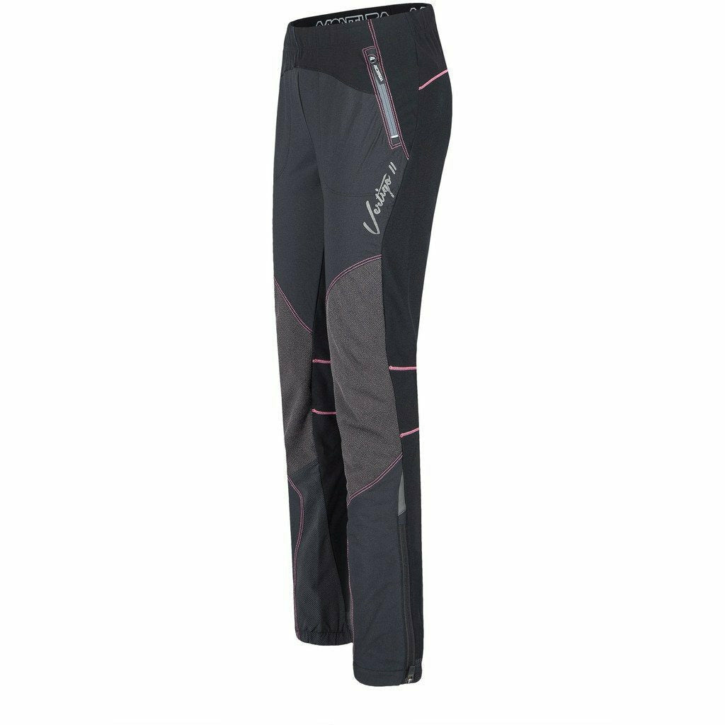 Montura Vertigo Pants Woman Nero/Rosa - Pantaloni Sci Alpinismo Donna - Mud and Snow