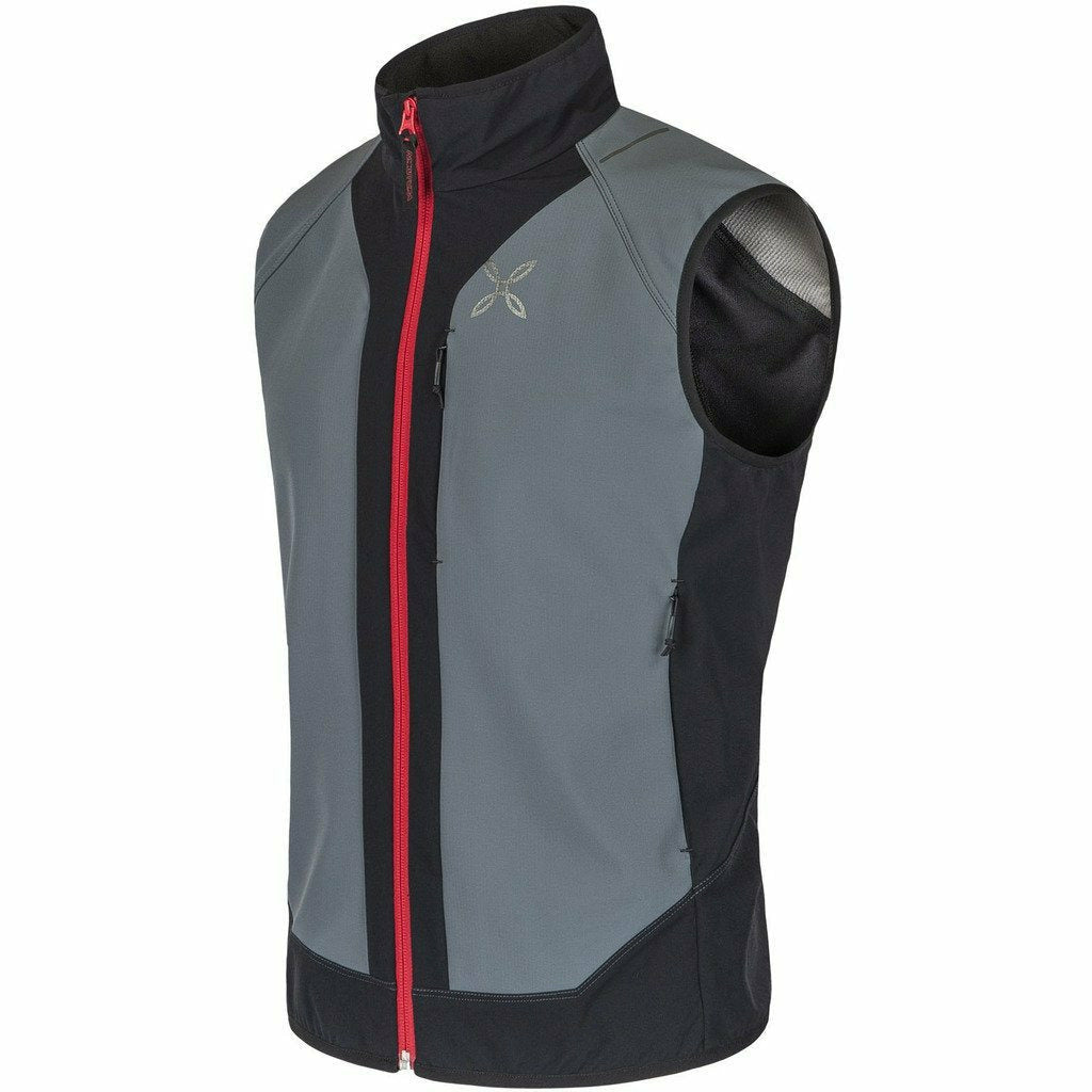 Montura X-Mira Vest Piombo/Rosso - Gilet - Mud and Snow