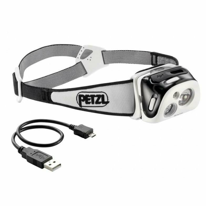 Petzl Reactik Nera 220 Lumen - Lampada Frontale - Mud and Snow