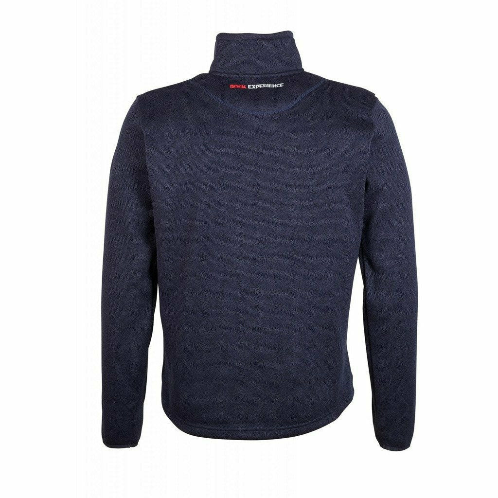 Rock Experience Adria Man Fleece Blue Night - MaglioneTecnico Uomo - Mud and Snow