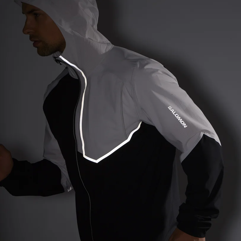 Salomon Bonatti Trail Jacket Deep Black - Giacca Running Impermeabile