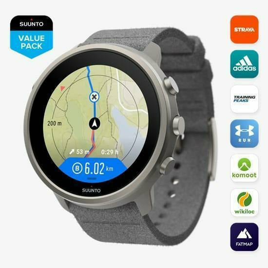 Suunto 7 Stone Gray/Titanium - Orologio GPS - Mud and Snow