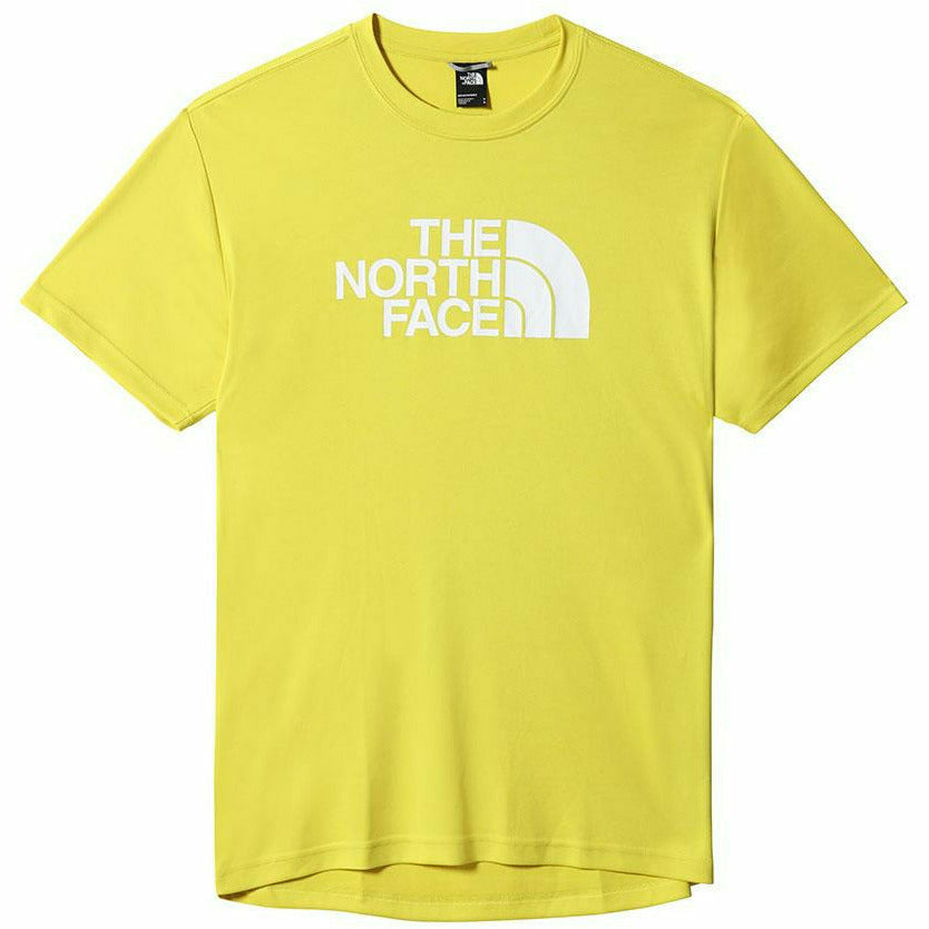 The North Face Reaxion Easy Tee Acid Yellow - T-Shirt Uomo - Mud and Snow