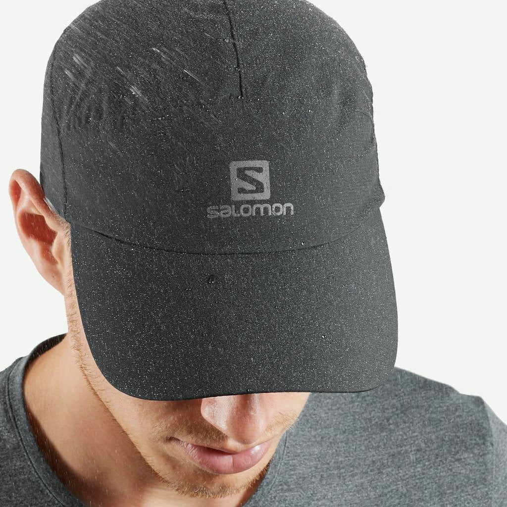 Salomon Waterproof Cap Black - Cappello Unisex - Mud and Snow