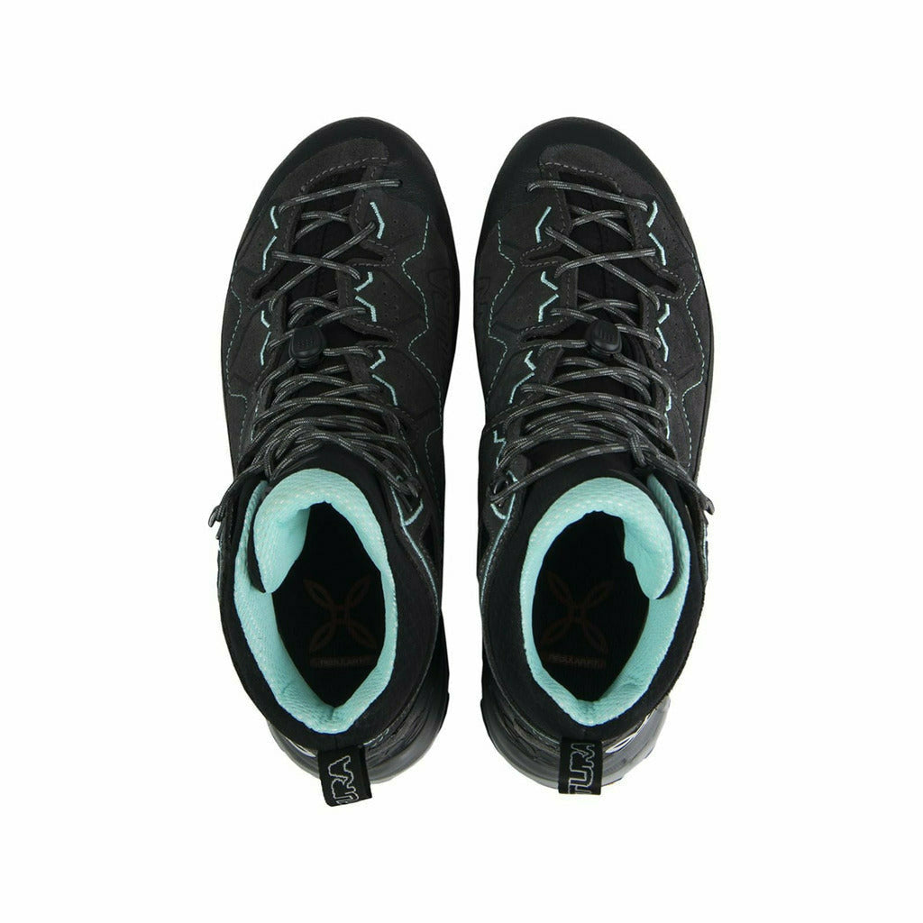 Montura Yaru Tekno Gore Tex Antracite/Ice Blue - Scarponcino Donna Impermeabile - Mud and Snow