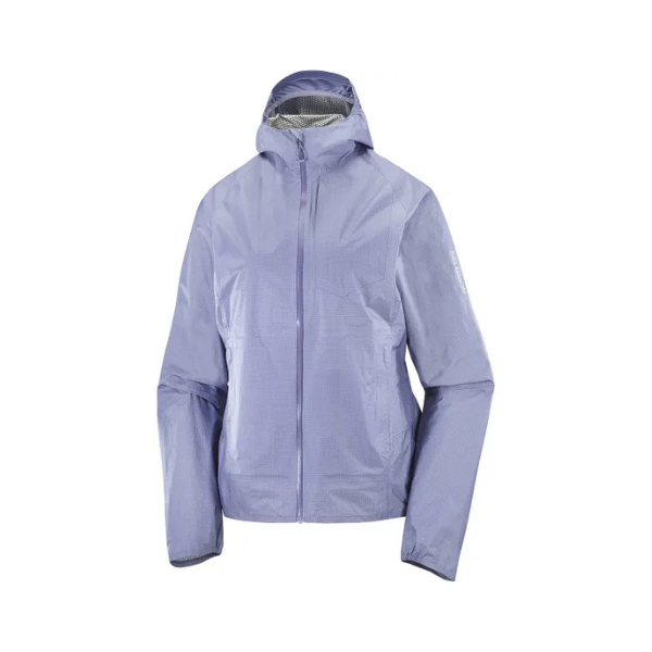 Salomon Bonatti Wp Jkt W Blue Granite - Giacca Impermeabile