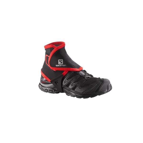 Salomon Trail Gaiter High Black - Ghetta Running