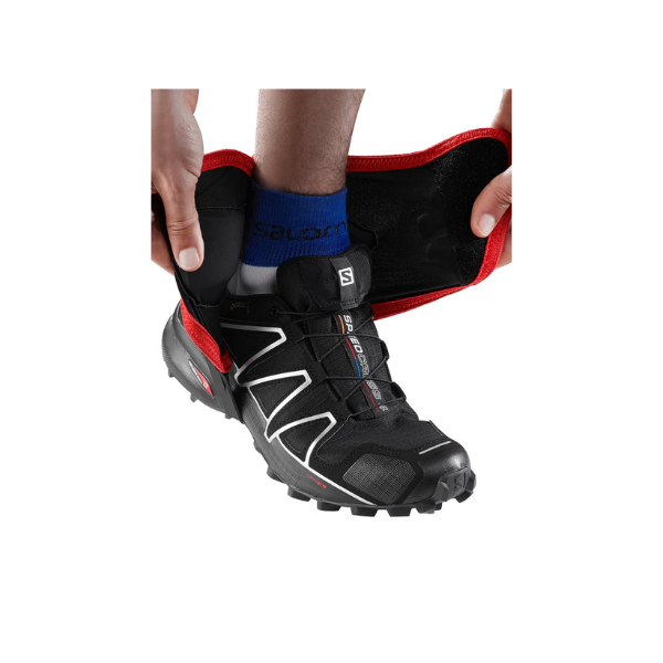 Salomon Trail Gaiter High Black - Ghetta Running