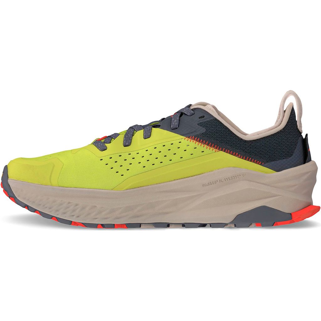 Altra Olympus 6 Green - Scarpa Trail Running Uomo