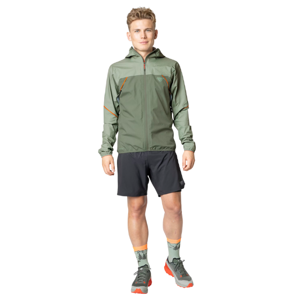Dynafit Alpine 3L JKT Sage - Giacca Trail Running Impermeabile