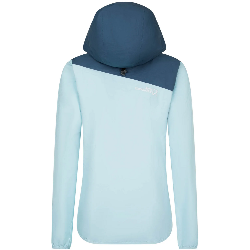 Rock Experience Great Roof Jacket Quiet Tide - Giacca Donna Antipioggia