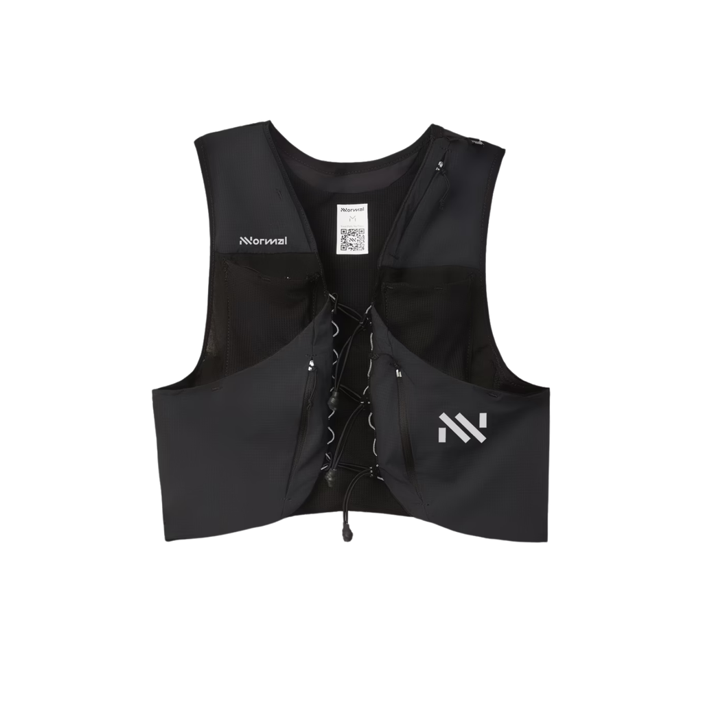 NNormal Modular Vest Black - Zaino Trail Running