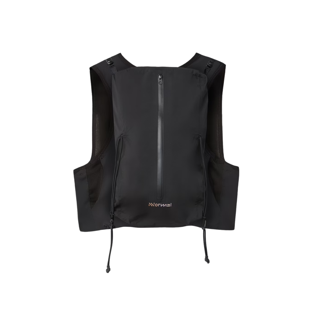 NNormal Modular Vest Black - Zaino Trail Running