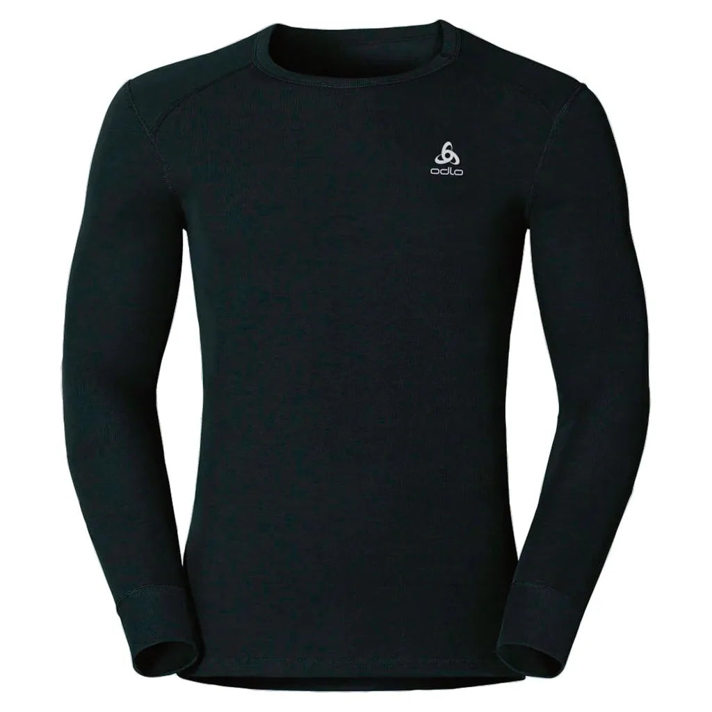 Odlo BL TOP Crew neck l/s Active Warm Eco Black - Intimo Maniche Lunghe Donna