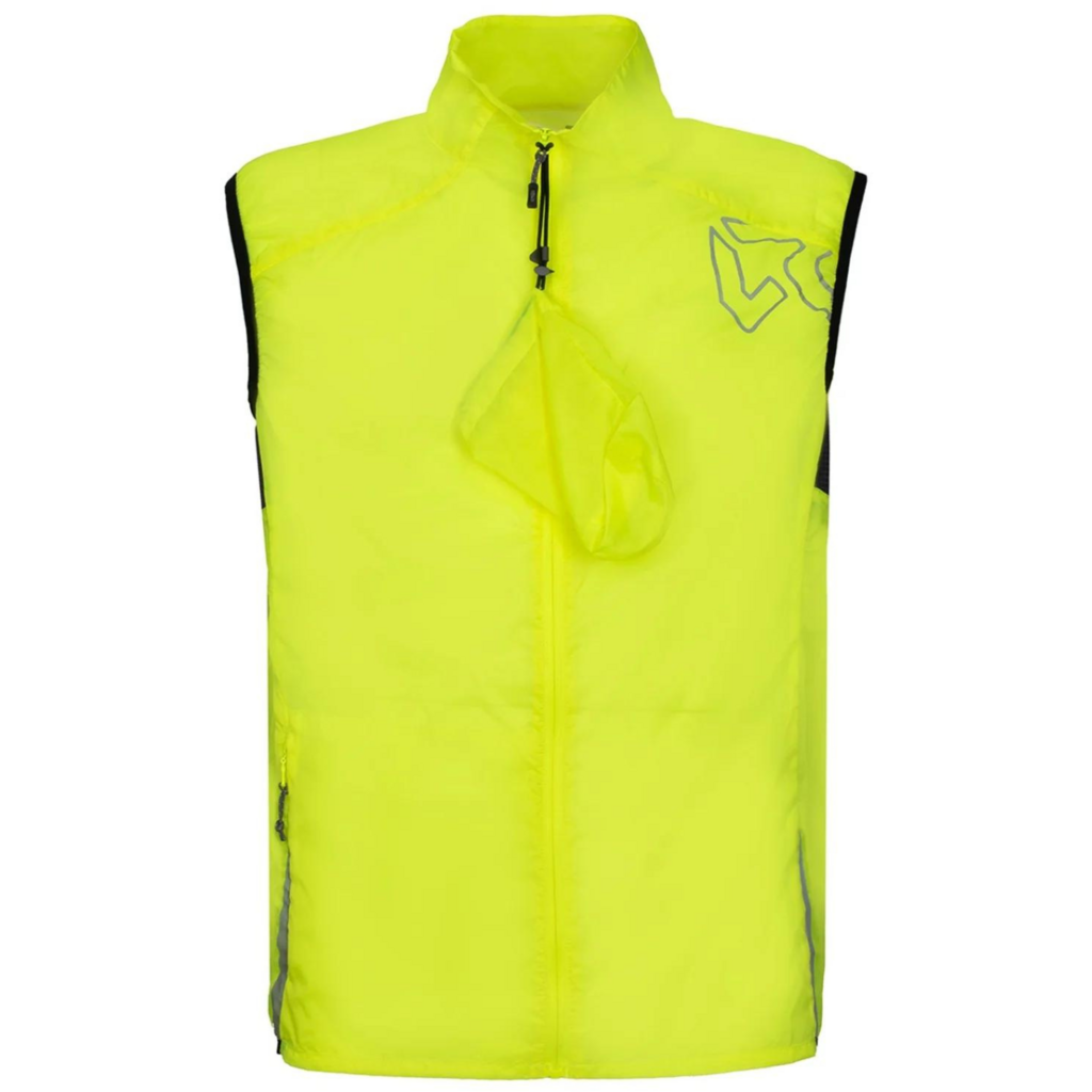 Rock Experience Fire Man Vest Yellow - Gilet Running Uomo