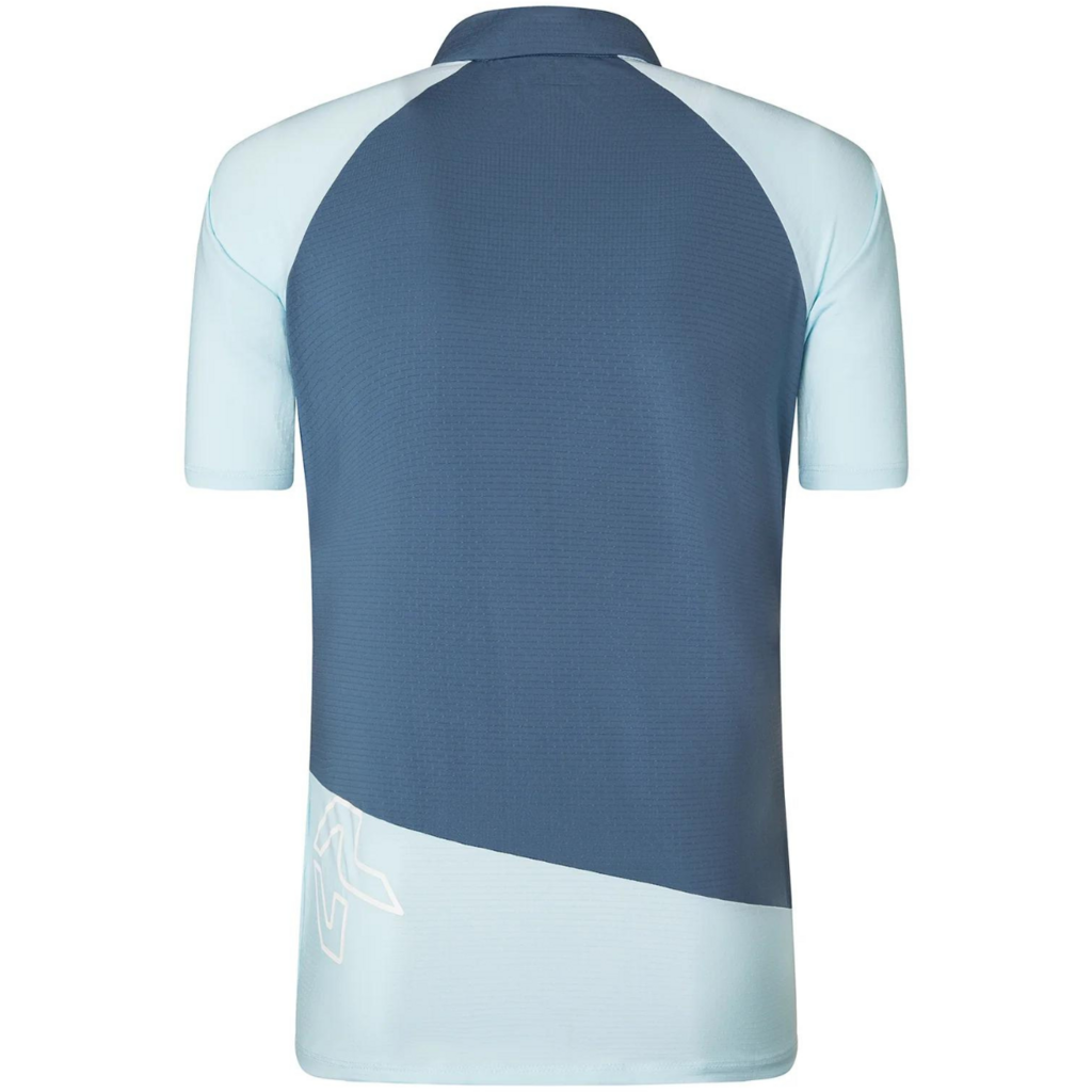 Rock Experience Merlin Half Zip T-Shirt China Blue - Maglia Donna