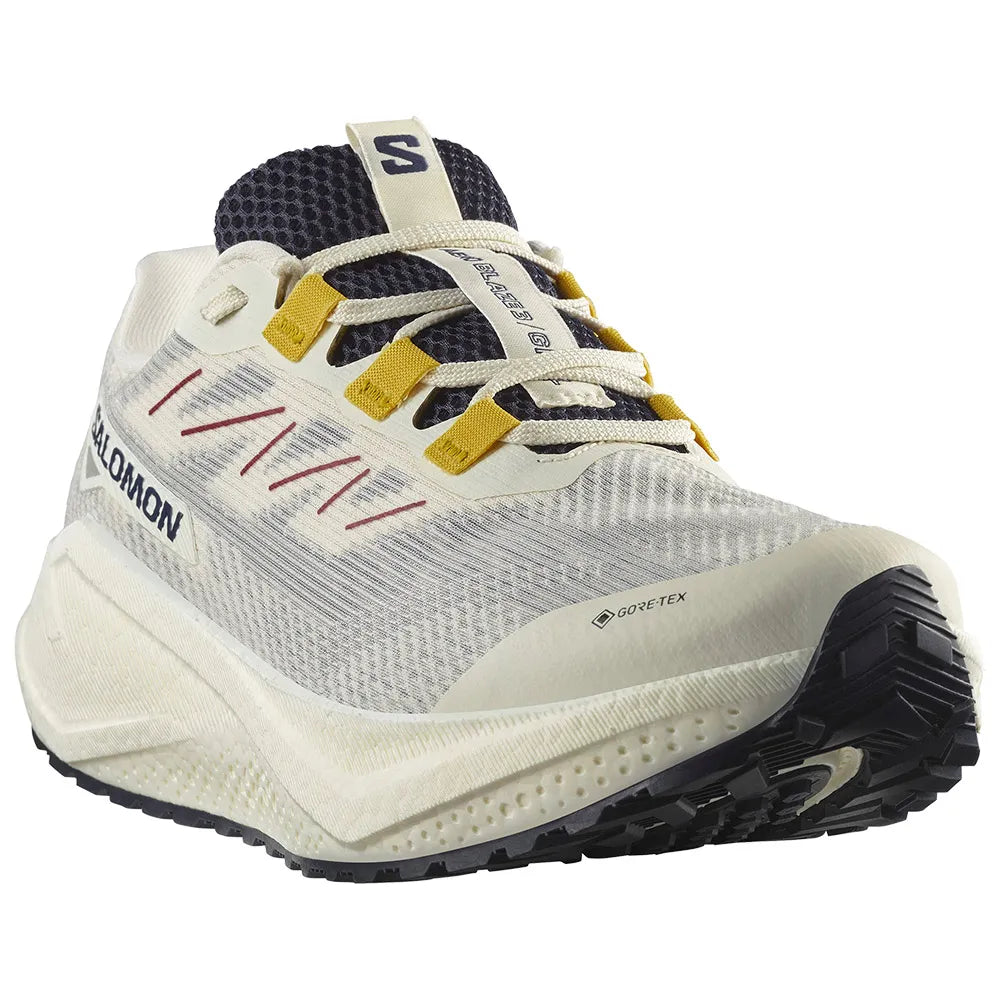 Salomon Aero Blaze 3 Gravel GTX Vanilla Ice - Scarpa Running Impermeabile
