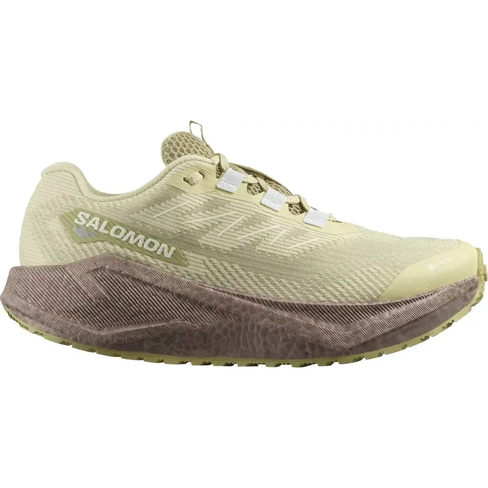 Salomon Aero Blaze 3 Gravel GTX W Green Haze - Scarpa Running Impermeabile