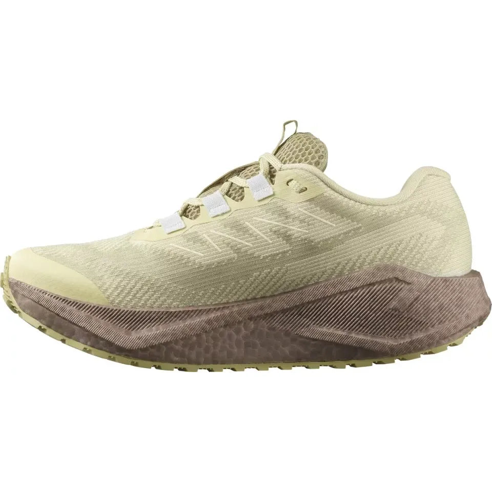 Salomon Aero Blaze 3 Gravel GTX W Green Haze - Scarpa Running Impermeabile