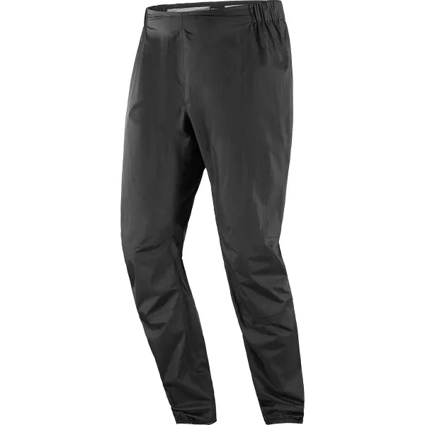 Salomon Bonatti Wp Pants Deep Black - Pantalone Running Impermeabile