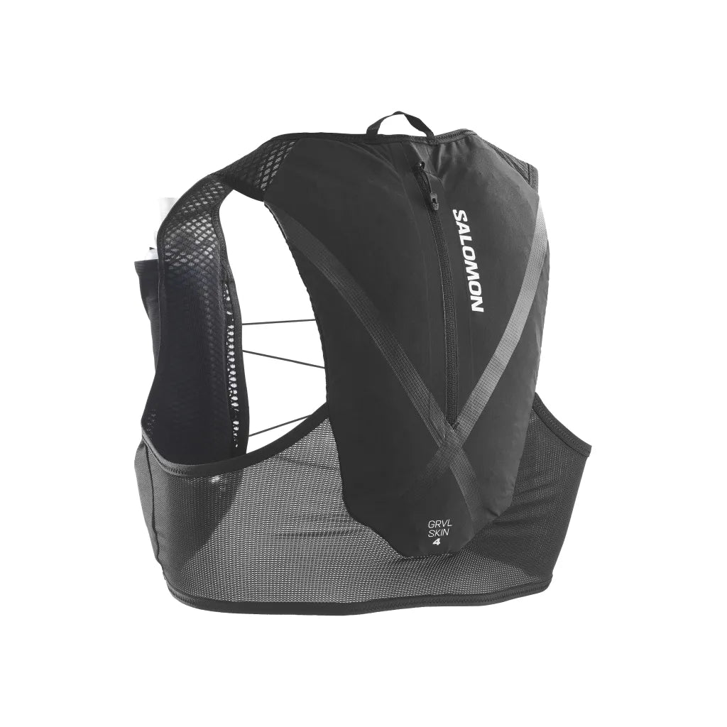 Salomon Gravel Skin 4 Black - Zaino Trail Running
