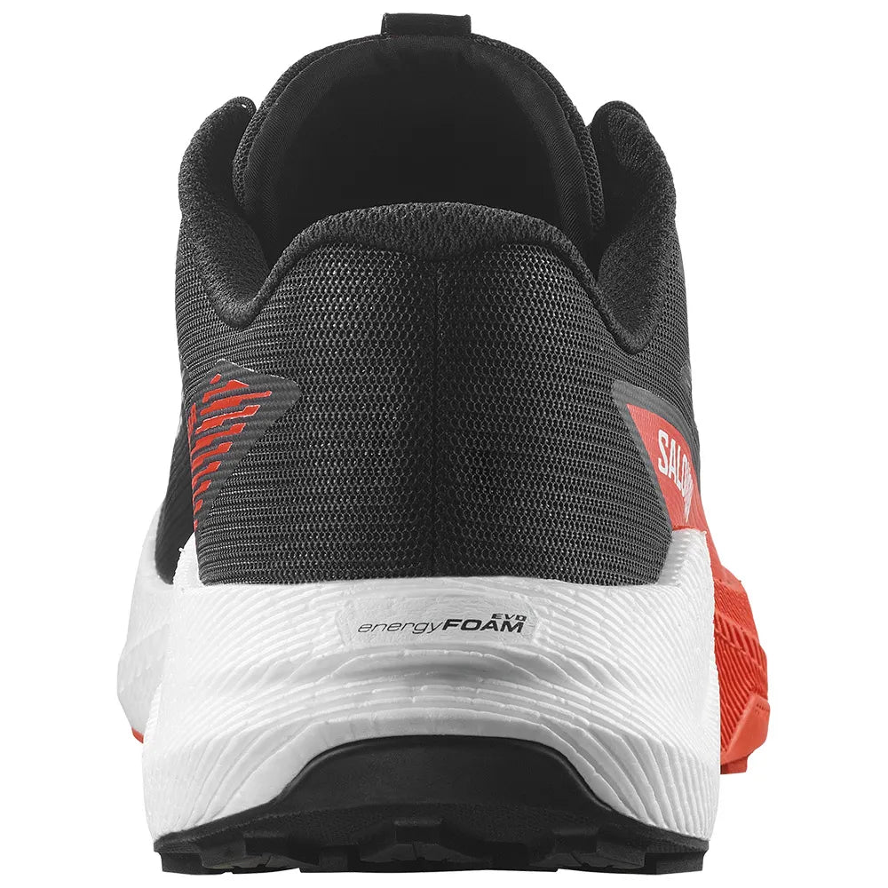 Salomon Pulsar Black / Tomato - Scarpa Trail Running