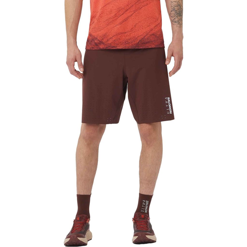 Salomon S-Lab Ultra 2In1 Sht M Decadent Chocolate - Short Trail Running