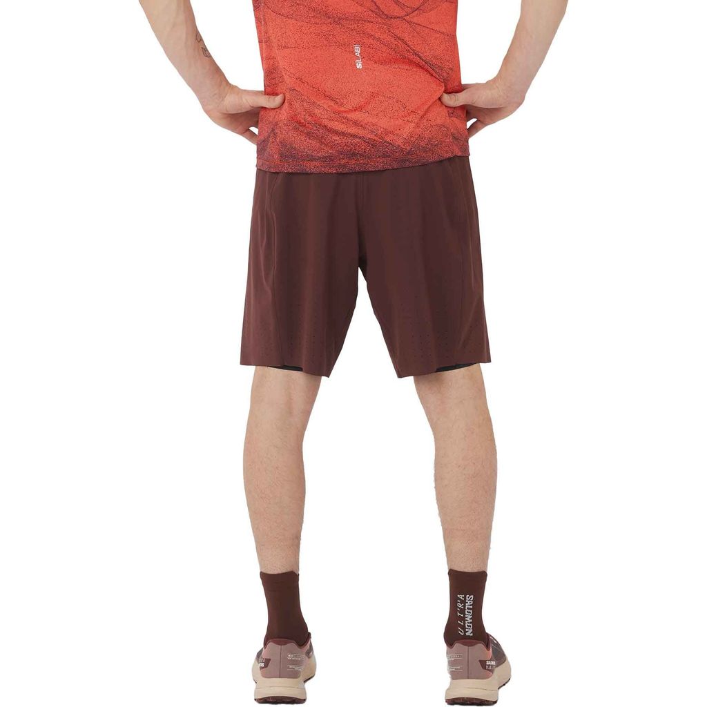 Salomon S-Lab Ultra 2In1 Sht M Decadent Chocolate - Short Trail Running