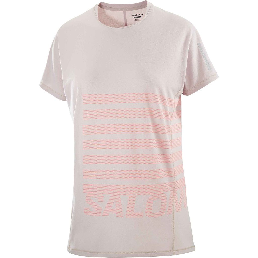 Salomon Sense Aero SS Tee W Etherea- Maglia Running Donna