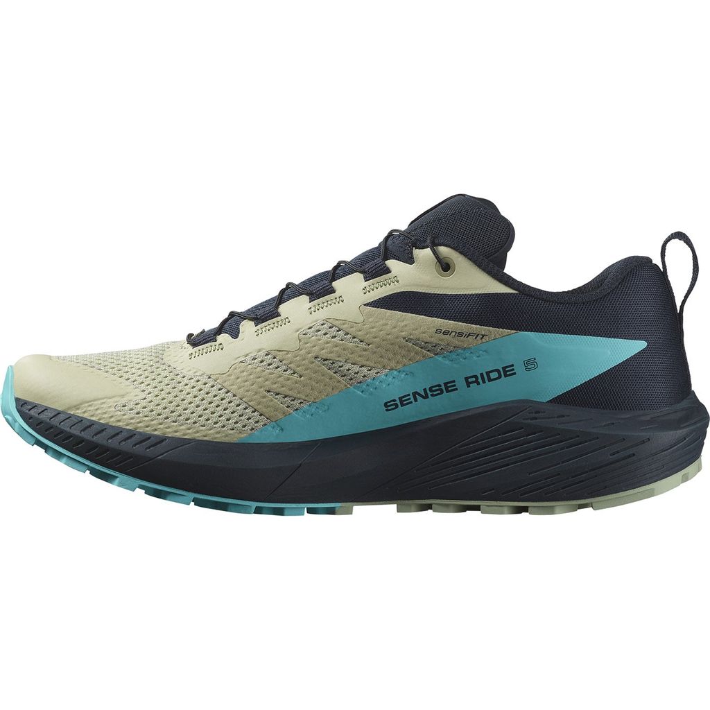 Salomon Sense Ride 5 Carbon Blue - Scarpa Trail Running