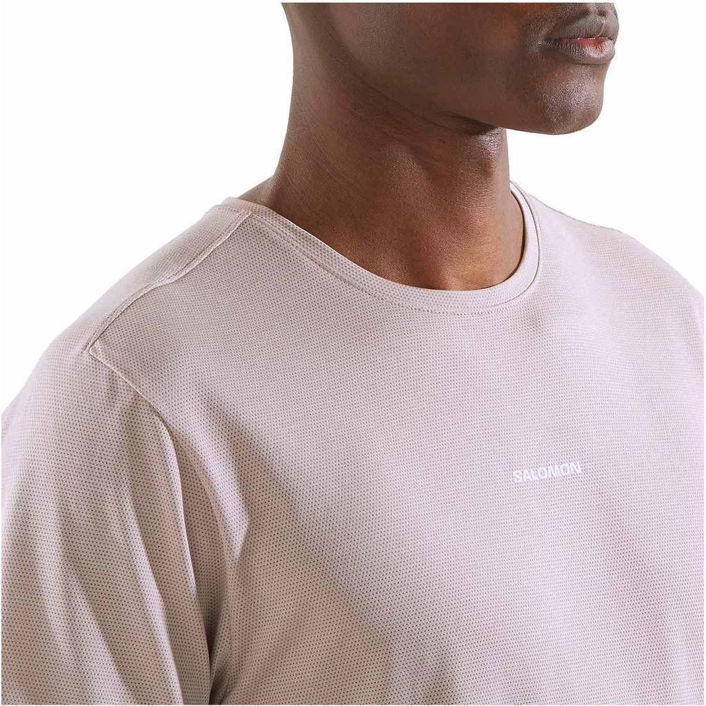 Salomon Shkout Core SS Tee Etherea - T-Shirt Uomo Running