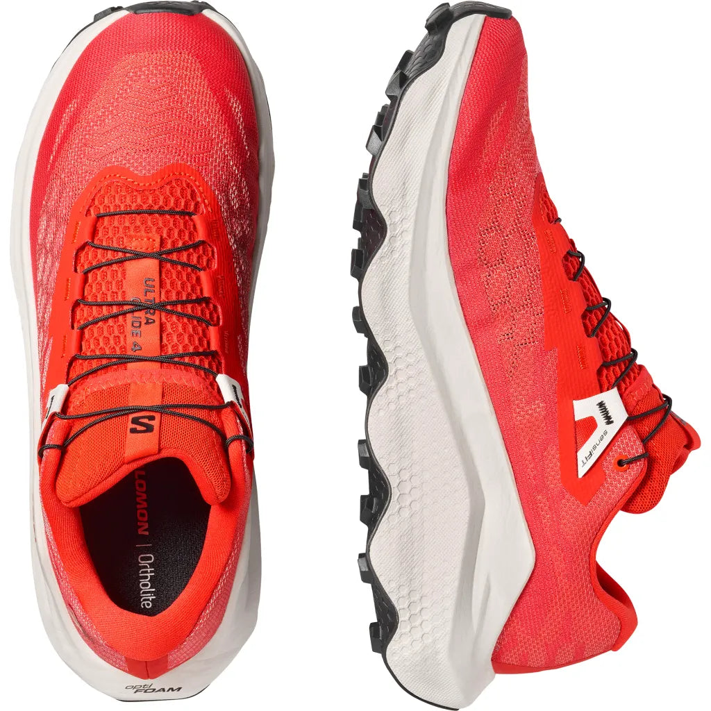 Salomon Ultra Glide 4 Fiery Red - Scarpa Trail Running