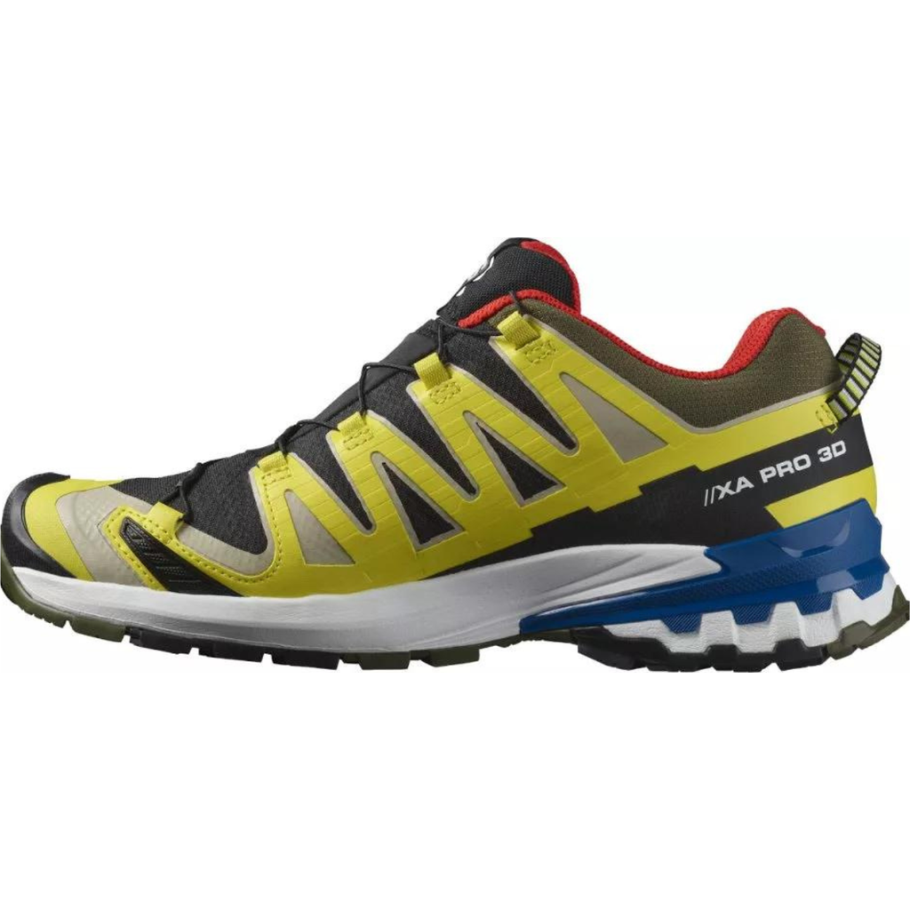 Salomon Xa Pro 3D V9 Gtx Black / Buttercop / Blue - Scarpa Outdoor
