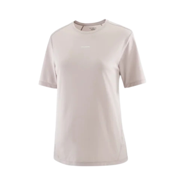 Salomon Shkout Core SS Tee W Etherea - T-Shirt Donna Running