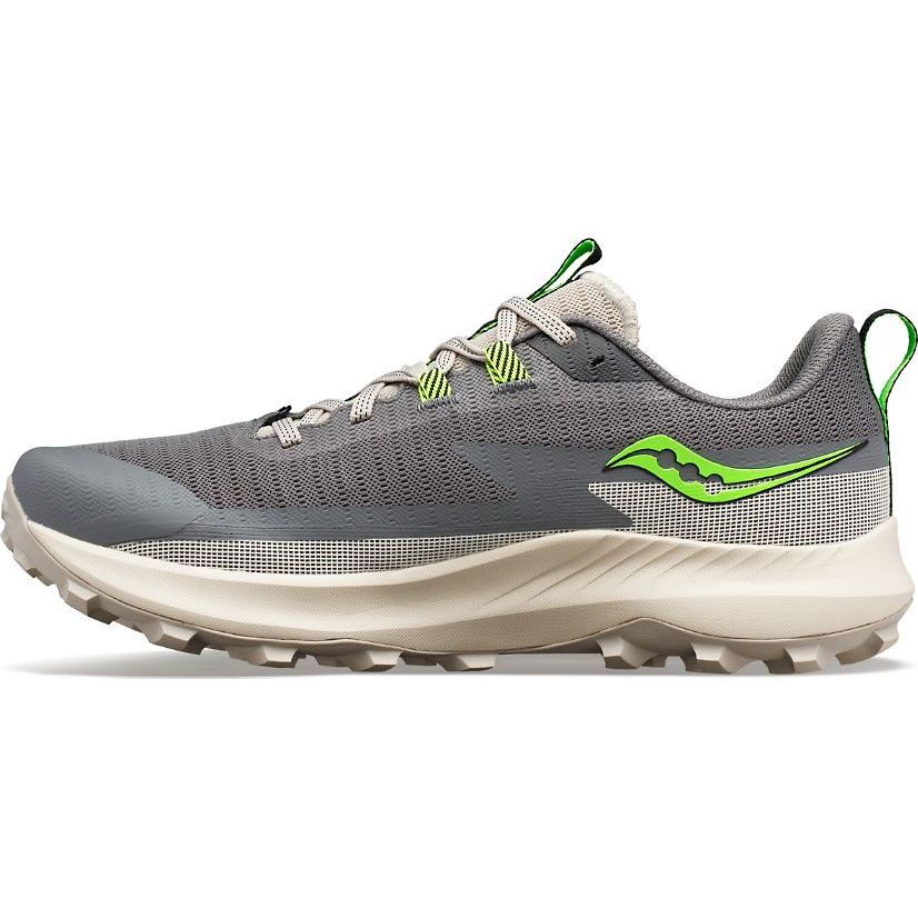 Saucony Peregrine 13 Gravel / Slime - Scarpa Trail Running