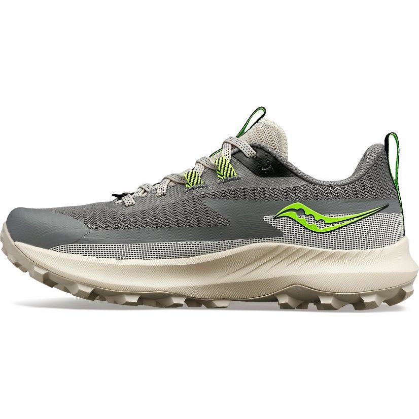 Saucony Peregrine 13 W Gravel / Slime - Scarpa Trail Running