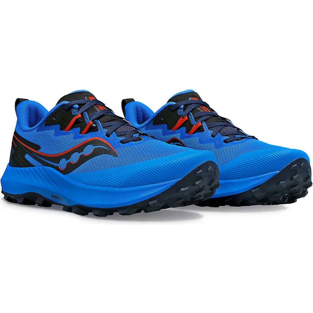 Saucony Peregrine 14 Cobalt / Black - Scarpa Trail Running