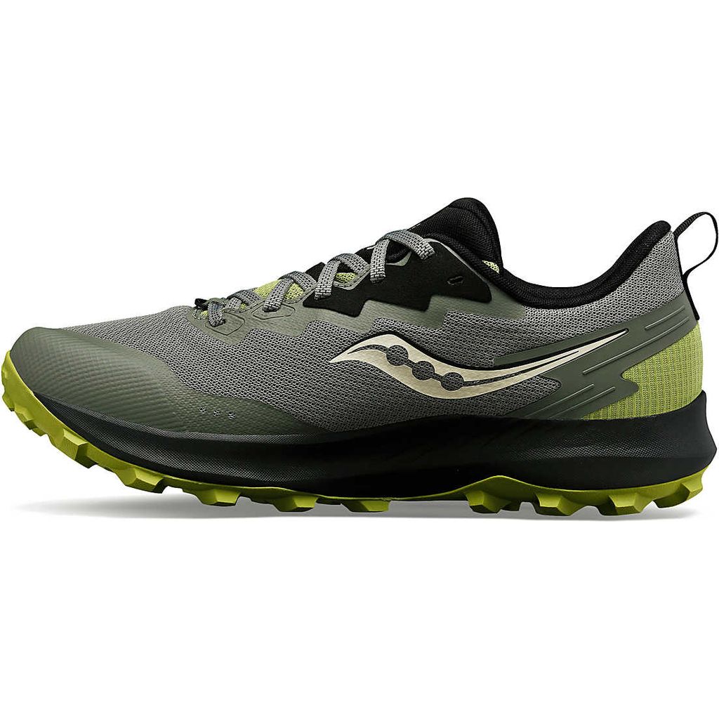 Saucony Peregrine 14 GTX Olive Vert - Scarpa Trail Running