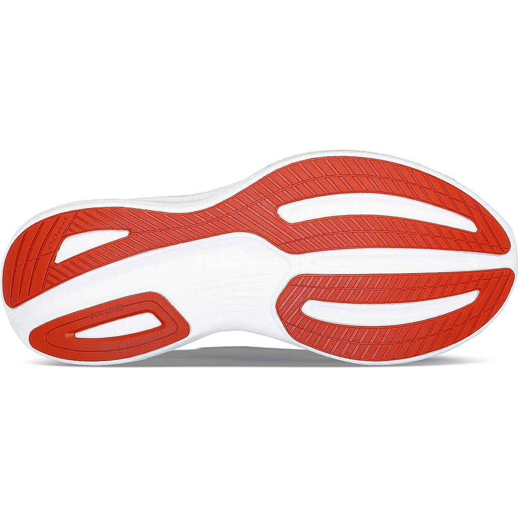 Saucony Ride 17 White / Cobalt - Scarpa Running