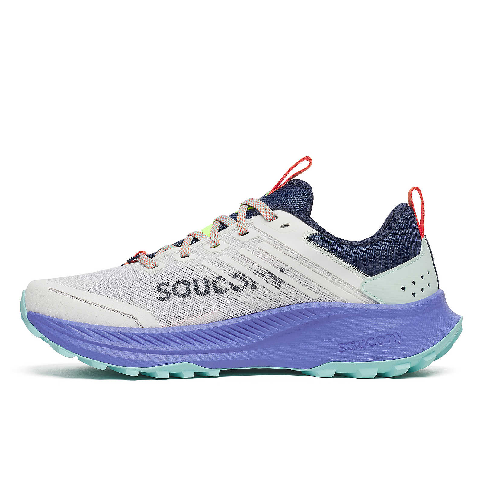 Saucony Ride TR2 W White Navy  - Scarpa Running
