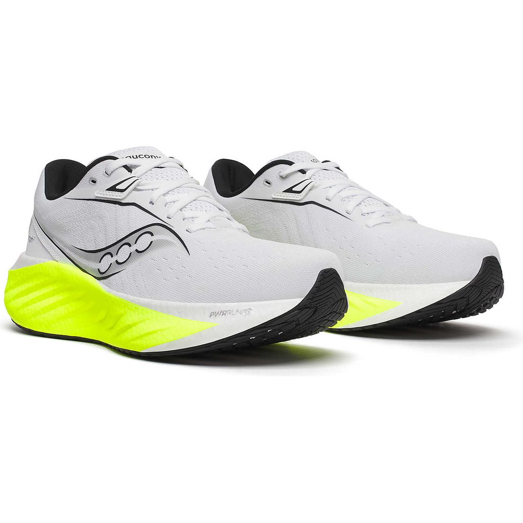 Saucony Triumph 22 White Citron  - Scarpa Running