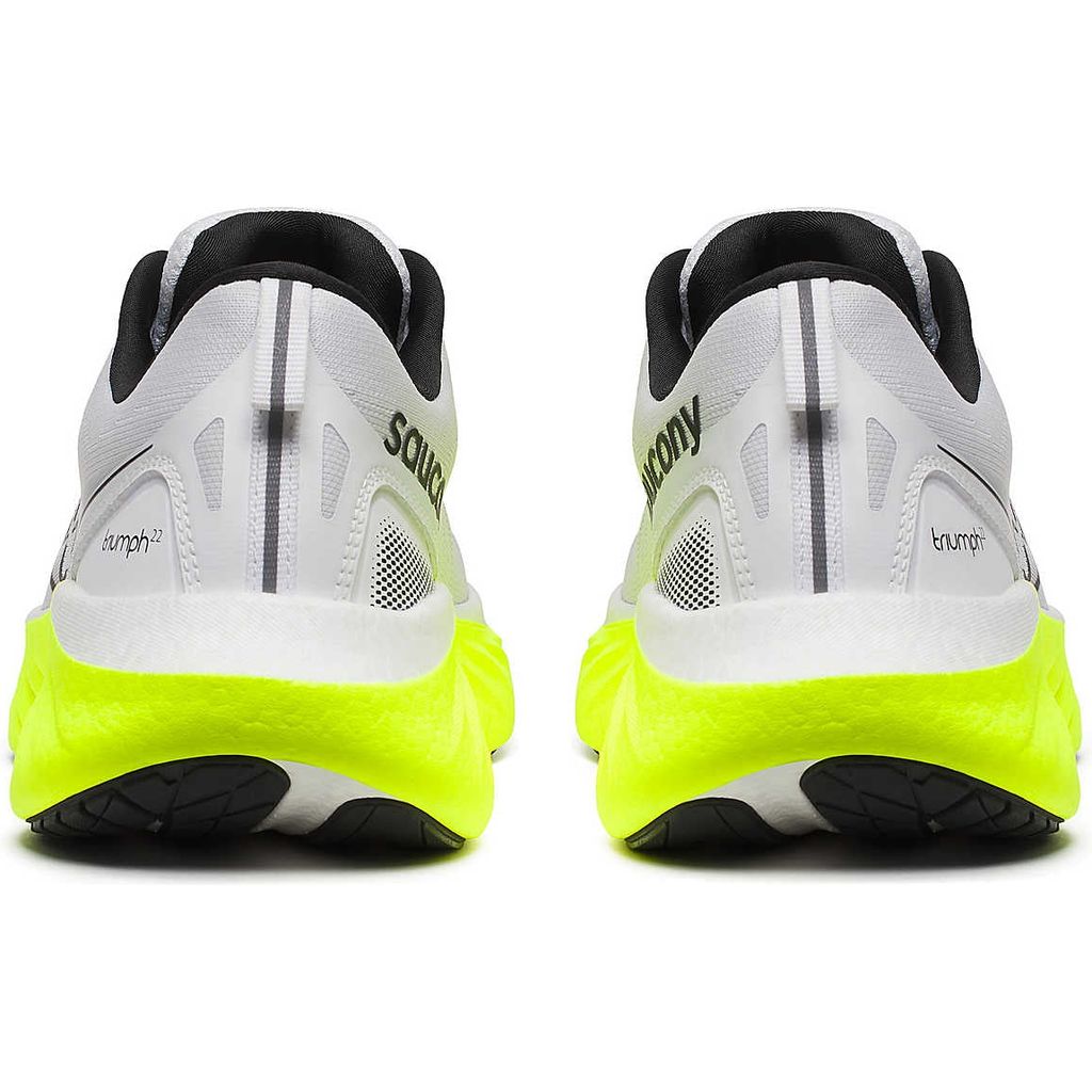 Saucony Triumph 22 White Citron  - Scarpa Running