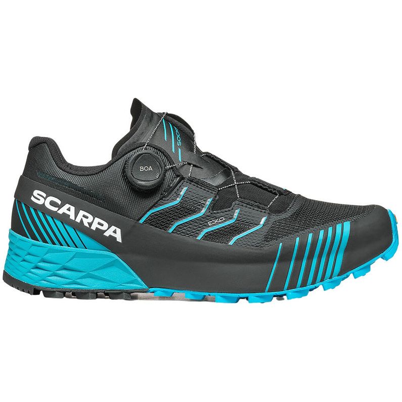 Scarpa Ribelle Run Kalibra ST Black Azure - Scarpa Trail Running
