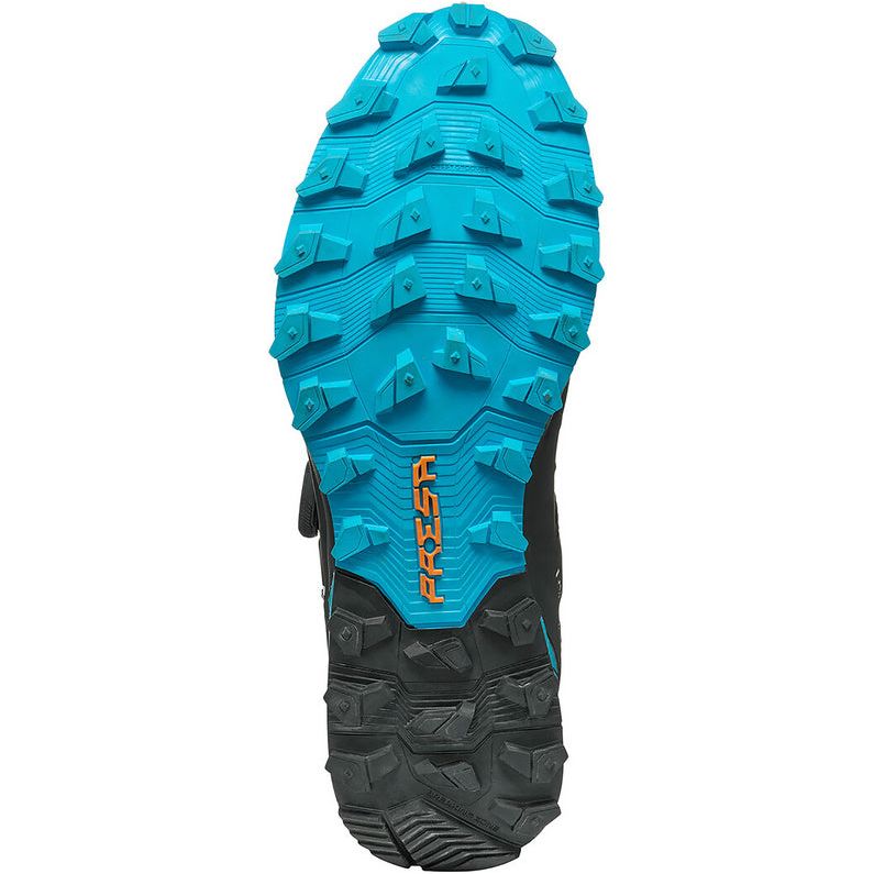 Scarpa Ribelle Run Kalibra ST Black Azure - Scarpa Trail Running