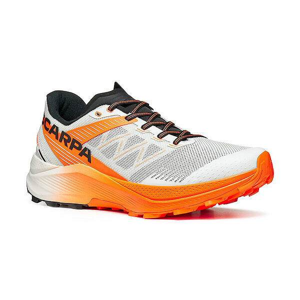 Scarpa Spin Ultra 2 Ice Orange Fluo - Scarpa Trail Running Uomo