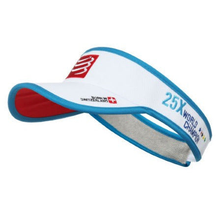 Compressport Visor White - Visiera Running