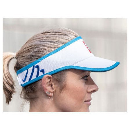 Compressport Visor White - Visiera Running