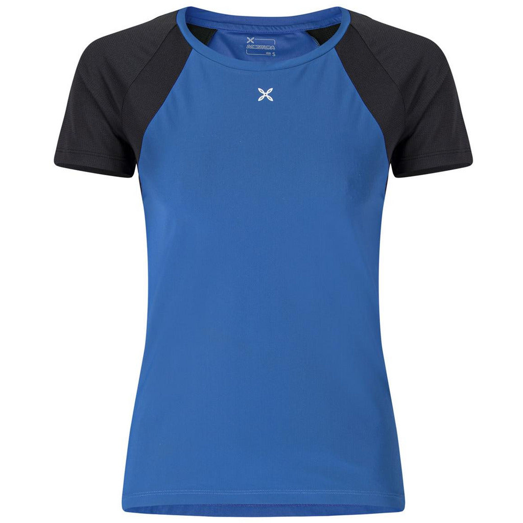 Montura Mistery T-Shirt Blue - Maglia Running Donna